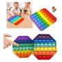 Imagem de Pop It Fidget Toys Brinquedo Anti Stress Sensorial Colorido