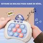 Imagem de Pop-it Mini Game Eletrônico de Bolso Anti Stress Atualizado com Luz e Som