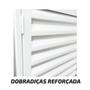 Imagem de Porta Abrigo Alçapão Branco Para Telhado 80x60 Portinhola Ventilado De Aço Laminado Para Acesso Laje Sótão Água Luz