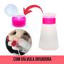 Imagem de Porta Acetona com Válvula Dosadora Tira Esmalte 180 ML