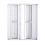 Imagem de Porta Balcão 6 Folhas 210x150 Branca C/Fechadura (Linha premium)