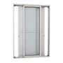 Imagem de Porta Balcão de Correr Alumínio 216 x 160 x 13 cm 3 Folhas Móveis Vidro Inteiriço Alumifort Sasazaki