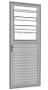 Imagem de Porta basculante l25 aluminio brilhante 2,10 x 0,70 direita