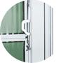 Imagem de Porta Basculante Linha 25 Vidro Boreal 210x80cm Brimak