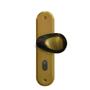 Imagem de Porta BBB Mista Com Visor 92 X 2.10 Batente 11 CM Fechadura Externa Lado Esquerdo - Rodam