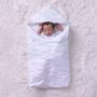 Imagem de Porta Bebê Alcochoado Saco Dormir com Capuz Raposa Papi Baby