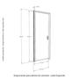 Imagem de Porta Belissima 9 Prime Batente 09 Cm Fechadura Stilo Externa 72 X 2,10 Lado Esquerdo