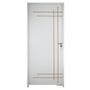Imagem de Porta Belissima 9 Prime Batente 09 Cm Fechadura Stilo Wc 62 X 2,10 Lado Direito
