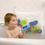 Imagem de Porta Brinquedo Organiza Banho Banheiro Redinha Ventosa Saco