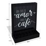 Imagem de Porta Cápsulas de Café Modelo Nespresso Uma Dose de Amor