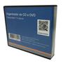 Imagem de Porta Cd/Dvd Plástico Preto Para 12 Discos Levox