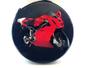 Imagem de Porta Cd E Dvd Motos Ducati Vermelha Estojo Metal 24 Dvd