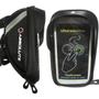 Imagem de Porta Celular Smartphone e Acessórios Absolute para Bike Mtb Bolsa Bicicleta Quadro e Guidão