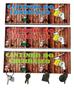 Imagem de Porta Chaves De Madeira Cantinho Do Churrasco Kit Com 3 Unidades
