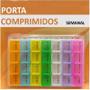 Imagem de Porta Comprimido Semanal e Mensal - Organização Prática e Colorida