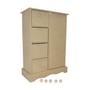 Imagem de Porta Condimento com 4 Gaveta e 1 Porta Divisoria 24cm Mdf Madeira