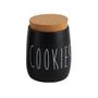 Imagem de Porta Condimento Hermético Cookie Tampa Cortiça 850ml Cozinh