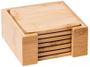 Imagem de Porta Copos Com Suporte Ecokitchen Bambu - Mimostyle
