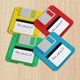 Imagem de Porta copos Geek - Disquete Classic Colors com 4 peças