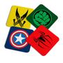 Imagem de Porta copos Geek - Super Heróis - c/ 4 und 2.0