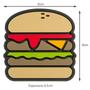 Imagem de Porta Copos Hambúrguer Big Mac 6 Unidades