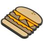Imagem de Porta Copos Hambúrguer Big Mac 6 Unidades