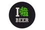 Imagem de Porta Copos I Love Beer  6 Unidades Emborrachado