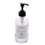Imagem de Porta Creme de Vidro com Pump em Plástico  250ml - Lyor