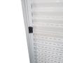 Imagem de Porta de Alumínio Balcão 3 Folhas Branca Modular Com Trinco - DC