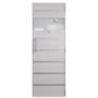 Imagem de Porta de Alumínio Branco com Contramarco 0,70x1,99 m para Sauna a Vapor - Sodramar