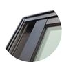 Imagem de Porta de Alumínio de Correr 210x150cm 2 Folhas com Travessa e Vidro Liso Corten Super Brimak