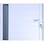 Imagem de Porta De Alumínio Lambril Com Visor 2,10 X 0,70 Direita  Linha All Soft Cor Branco