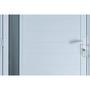 Porta De Alumínio Lambril Com Visor 2,10 X 1,00 Direita Linha All Soft Cor Branco Imagem de Porta De Alumínio Lambril Com Visor 2,10 X 1,00 Direita Linha All Soft Cor Branco