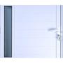 Porta De Alumínio Lambril Com Visor 2,10 X 1,00 Direita Linha All Soft Cor Branco Imagem de Porta De Alumínio Lambril Com Visor 2,10 X 1,00 Direita Linha All Soft Cor Branco