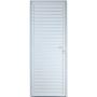 Imagem de Porta De Alumínio Palheta 2,10 X 0,80 Esquerda Linha All Soft Cor Branco