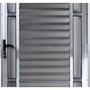 Imagem de Porta De Alumínio Palheta com Visor Duplo 2,10 X 0,70 Direita Linha All Soft Cor Brilhante
