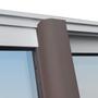 Porta de Correr com Persiana Integrada 2 Folhas Móveis 230 X 180 Elite com Fecho Automático Vidro Re - Brimak Imagem de Porta de Correr com Persiana Integrada 2 Folhas Móveis 230 X 180 Elite com Fecho Automático Vidro Re