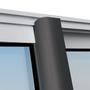 Imagem de Porta de Correr com Travessas 3 Folhas Moveis Sequenciais 210 X 150 Elite com Fecho Automático Vidro