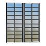 Imagem de Porta de Correr com Travessas 4 Folhas Moveis 210 X 240 Elite com Fecho Automático Vidro Reflex
