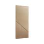 Imagem de Porta de Madeira Bondoor 210x72cm Friso 10 Jb Portas Angelim