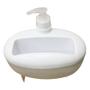 Imagem de Porta Detergente Com Dispenser E Porta Esponja Branco Giotto