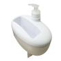 Imagem de Porta Detergente Com Dispenser E Porta Esponja Branco Giotto