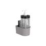 Imagem de Porta Detergente com Rodinho e Suporte em Plastico Cinza/Preto Mickey Mouse 570ml - Plasutil