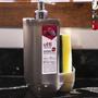 Imagem de Porta Detergente Dispenser 550ml E Compartimento P/ Esponja Bucha Pia de Cozinha - Ordene