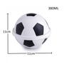 Imagem de Porta Doces Bola Futebol Potinho com tampa 380ml Kit com 4