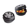 Imagem de Porta Doces Roda Potinho com tampa 340ml Kit com 10