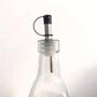 Imagem de Porta eite Galheteiro De Vidro 250Ml Com Bico Dosador Inox