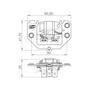 Imagem de Porta Escova Compativel MB compativel C B T MF 1124336050