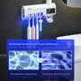 Imagem de Porta Escova De Dente Com Esterilizador Uv Automático LED LMF1148