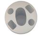 Imagem de Porta Escova De Dente Creme Dental Sem Tampa Acessório Pia Banheiro One Cristal Com Branco - 336.1 Utility
